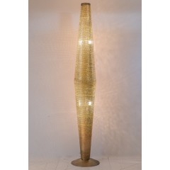 FLOOR LAMP FLSK GOLD 180 - FLOOR LAMPS